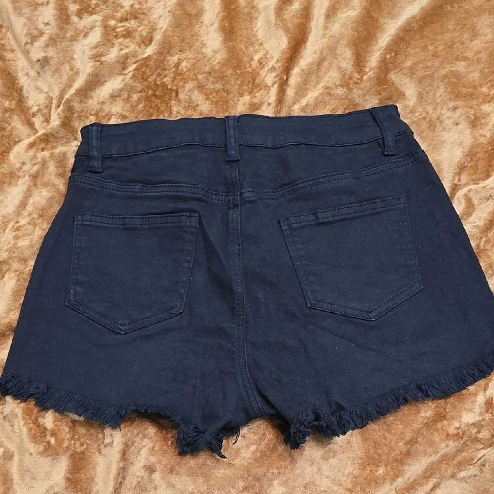 Women's Black High Rise Short Size Small - Picture 4 of 7